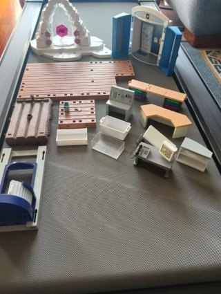 Playmobil: Suelo y Piezas Sueltas