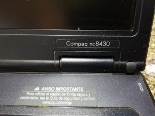 Para RECAMBIOS HP Compaq nc8430