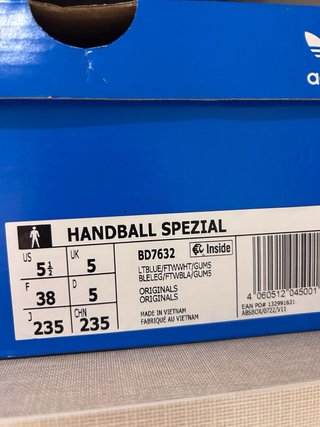 Adidas Spezial Azul y Blanco