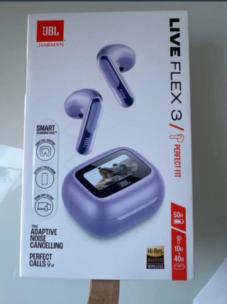 Auriculares JBL Live Flex 3 morados