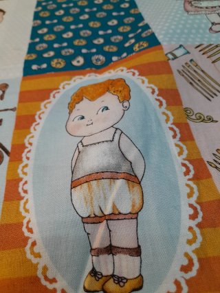 Tela patchwork algodón infantil