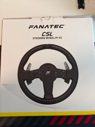 Volante Fanatec CSL P1 V2 QR2 Lite como nuevo
