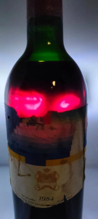 Botella vacía Vega Sicilia Único 1973
