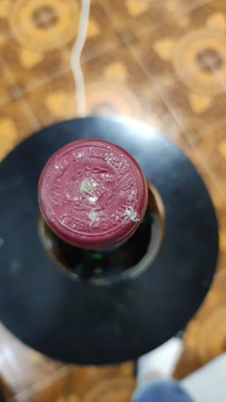 Botella vacía Vega Sicilia Único 1973