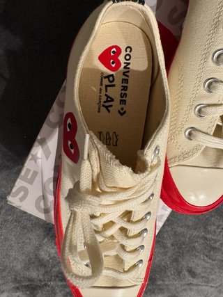 Converse x CDG Play Chuck Taylor