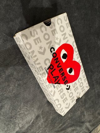 Converse x CDG Play Chuck Taylor