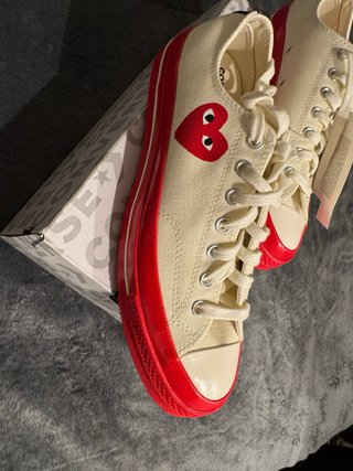 Converse x CDG Play Chuck Taylor