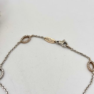 Pulsera de oro 18kt con circonitas
