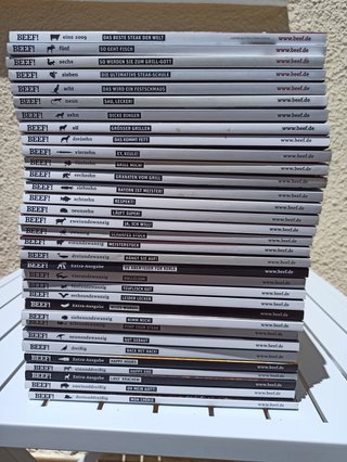 Colección 38 revistas Beef! Alemania