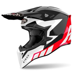 Casco Airoh WRAAAP Reloaded Red Gloss