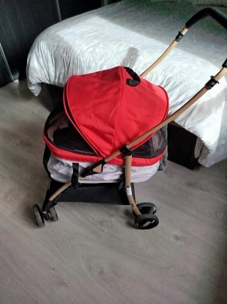 Carro para mascotas PawHut