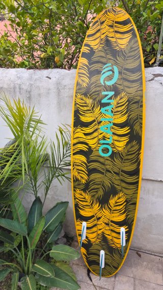 Pack Surf Iniciación tabla 55l + neopreno 4mm!