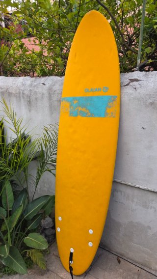 Pack Surf Iniciación tabla 55l + neopreno 4mm!