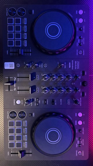 Controladora DJ Pioneer DDJ-FLX4, 2 canales