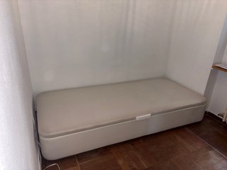 Canape abatible 90cm polipiel
