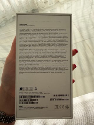 iPhone 15 Pro Negro/Azul Marino