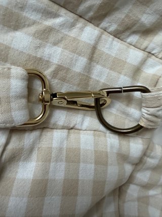 Bolso de cuadros para carrito de bebé giraffa