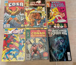 Comics forum numeros 1. La Cosa, 4 Fantasticos...