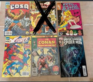 La Cosa, Spiderman, xForce, Estela Plateada...