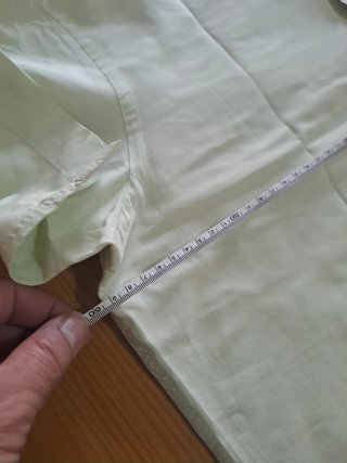 Camisa Burberry Manga Corta Verde