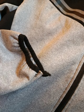 Sudadera Nike Negra y Gris 13-14 años