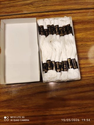 Caja Madejas Bordar Laso Ancora