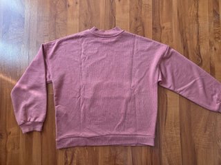 Sudadera rosa