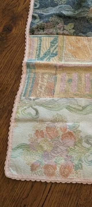Tappetino Patchwork Damascato Vintage