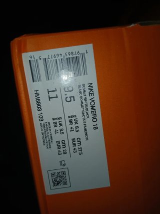 Nike Vomero 18 Talla 43 .Error de talla  regalo