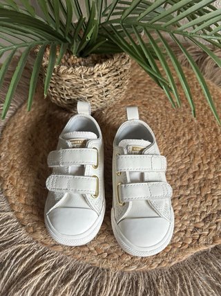 Converse Chuck Taylor All Star Go Blancas Talla 22