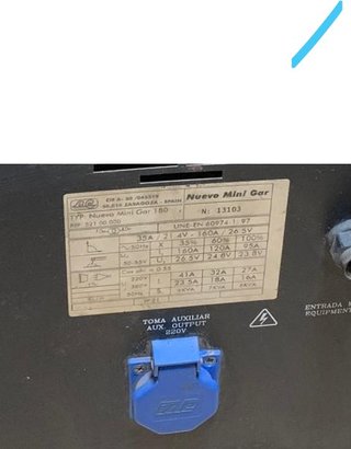Soldadora marca galagar,Solgar Mini 180 como nuevo