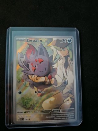 Carta Pokémon Zorua de N SVPIS 189
