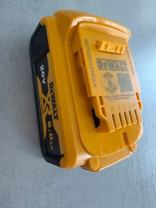 Batería DeWalt 20V 6Ah Li-Ion