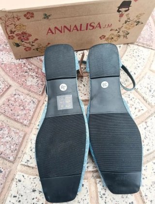 Sandalias planas ANNALISA J.M nuevas n°38