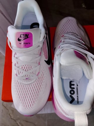 Zapatillas Nike Running Mujer Blancas Rosas