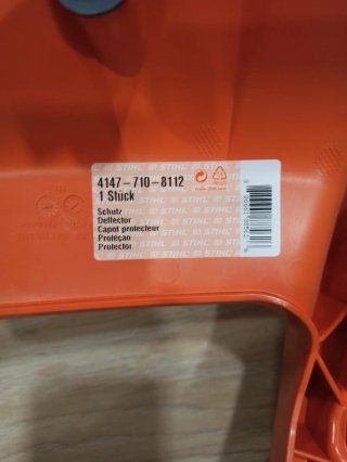 Protector Stihl + disco desbrozadora tres puntas