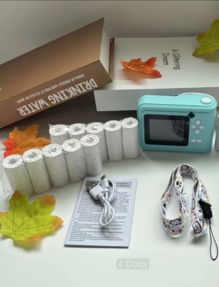 Funda y cámara de fotos instantáneas