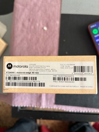 Motorola Edge 50 Neo Rojo