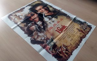 Cartel Original Película Hook (1991)