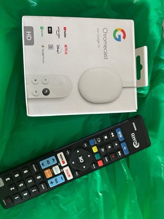 Samsung TV 32” Full HD + Chromecast+mando