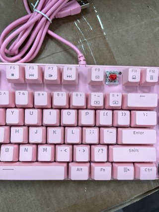 Qisan Teclado mecánico para juegos #402984