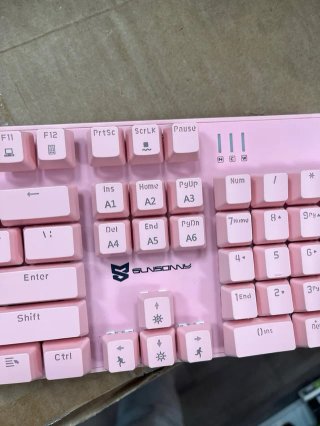 Qisan Teclado mecánico para juegos #402984