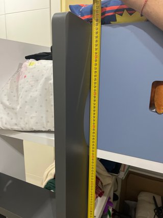 Letto a castello robusto in legno