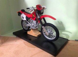 Honda XR600R/XR400R Motocross Roja y blanca