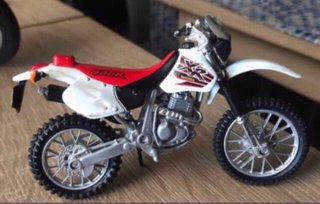 Honda XR600R/XR400R Motocross Roja y blanca