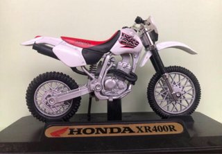 Honda XR600R/XR400R Motocross Roja y blanca