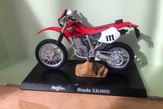 Honda XR600R/XR400R Motocross Roja y blanca