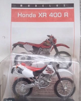 Honda XR600R/XR400R Motocross Roja y blanca