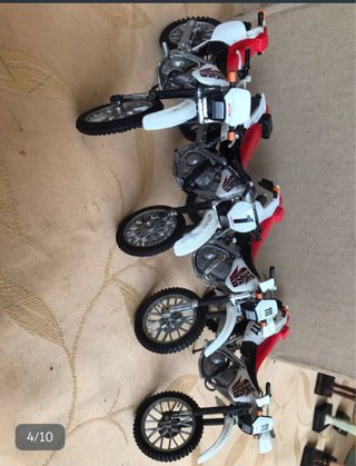 Honda XR600R/XR400R Motocross Roja y blanca