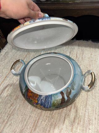 Guisera Limoges Francesa Porcelana